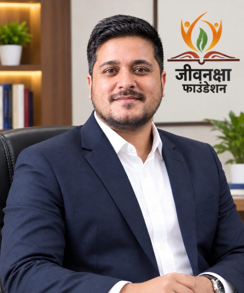 Mr. Nitin Sanap, President of Jivanaksha Foundation
